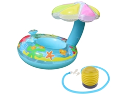 Boia Inflável Baby Buoy, Boia De Natação Com Guarda-sol Para Bebês De 3 A 36 Meses -aquaforge