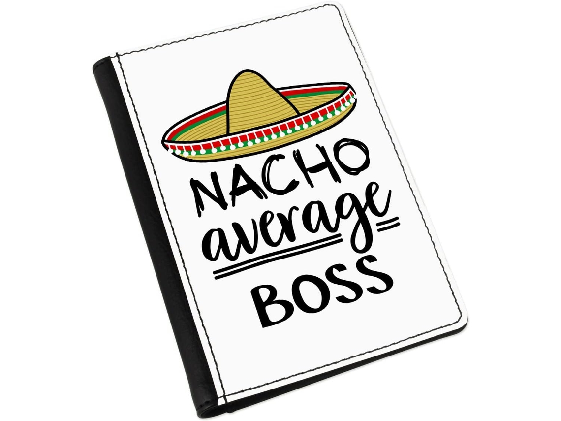 Capa para Passaporte Nacho Medium Boss Ideal para Diversas Ocasiões