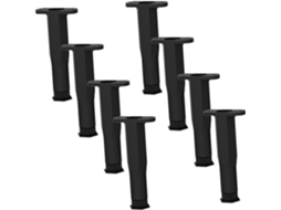 Conjunto De 8 Pés Telescópicos Reforçados Para Móveis, Ajustáveis, Para Suporte De Estrutura Cama Ou Sofá