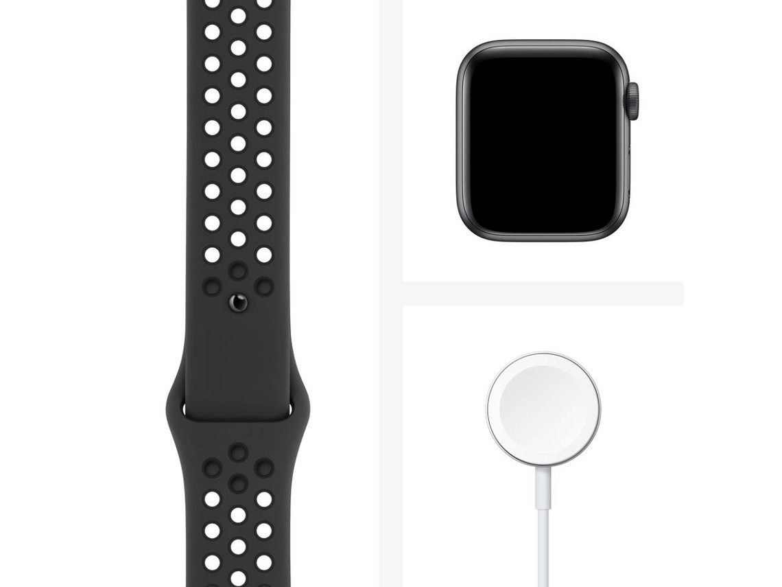 APPLE Watch Nike Series 6 GPS+Cellular 40mm Alumínio Preto