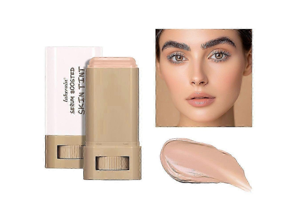 Beauty Balm Serum Boosted Skin Tint Hidratante Com Cor, Base Em Bastão Leve, Transparente A Média Cobertura. Everley891