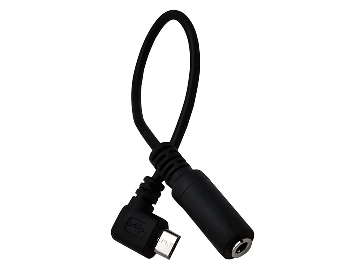 Cabo Adaptador Usb Para Fone De Ouvido 3,5 Mm Com 15 Cm Comprimento,