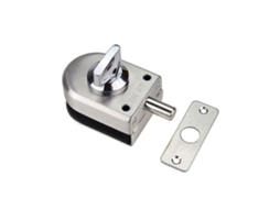 Fechadura De Segurança Antirroubo Para Porta Vidro, 10~12mm, Em Aço Inoxidável, Com Abertura/fechamento, Uso Residências, Hotéis, Escritório