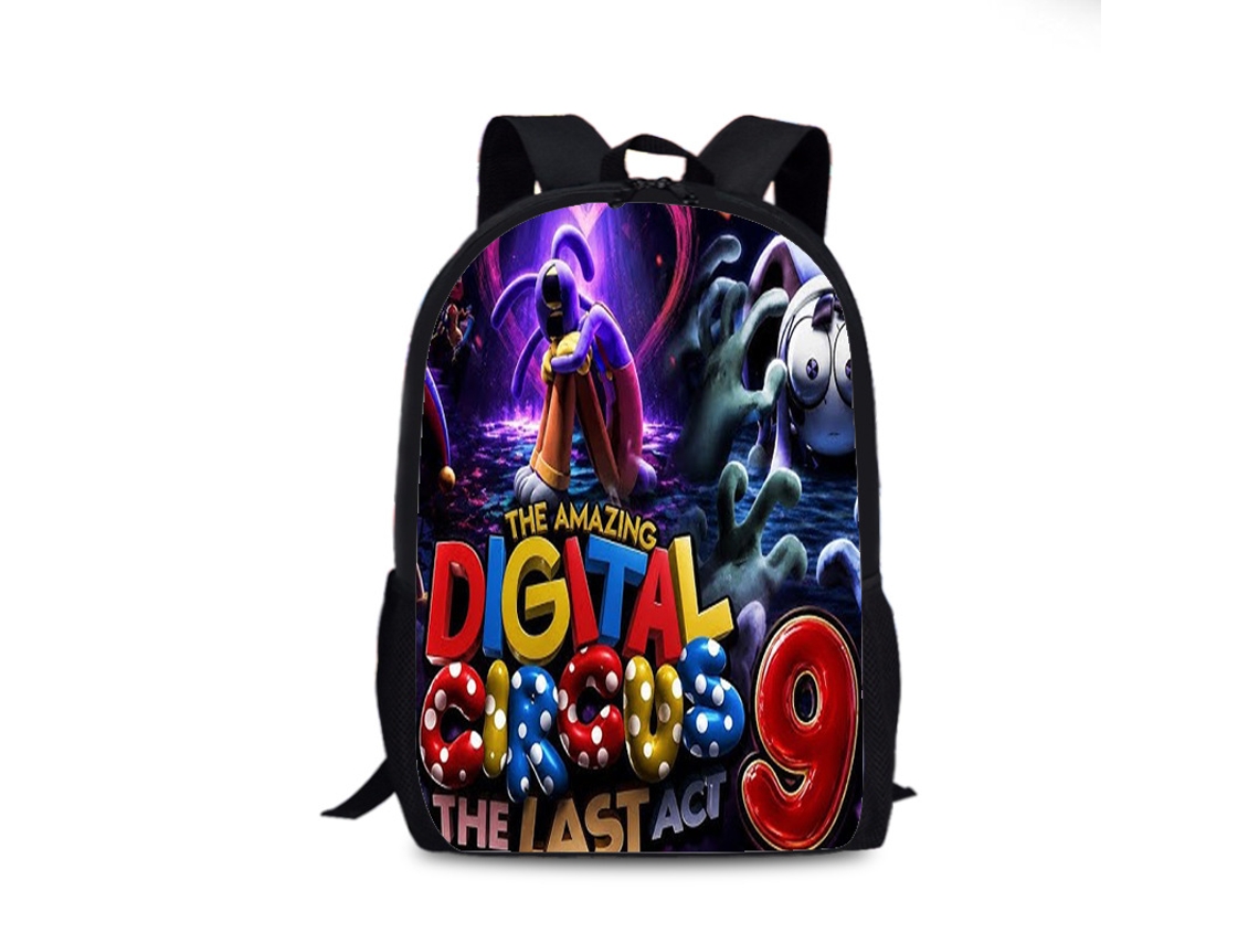Mochila Escolar Digital Circus 44cm 10