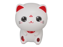Ornamento Gato Solar Luz Nod Sorte Worten