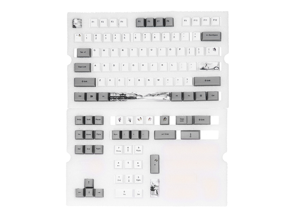 Keycap LAXISCREED (pbt Sublimação 113 Teclas Universal)