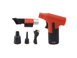 Duster de Ar Portátil Turbo 120000 Rpm Vermelho