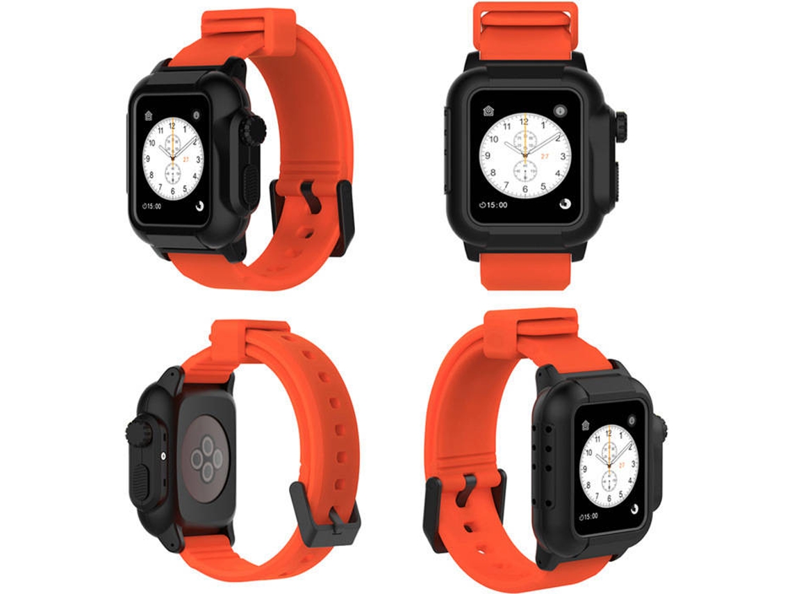 Capa WISETONY Apple Watch Series 2 e 3, 42 mm Laranja