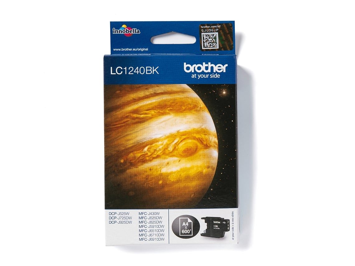 Tinteiro BROTHER LC1240BK Original 1 Unidades Preto