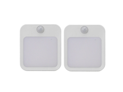 Lurelia Luminária De Parede Led Com Sensor De Movimento, Plug-in, Brilho Regulável, Branco Quente