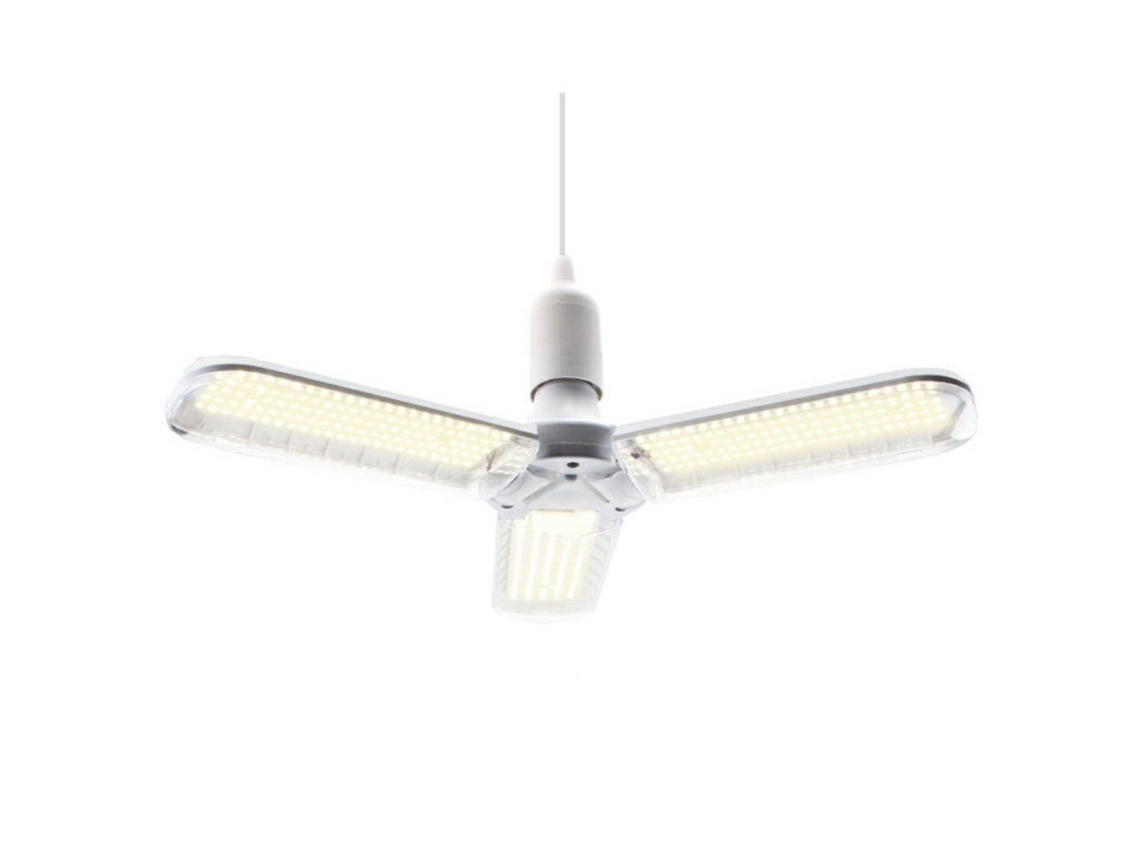 Lurelia Lâmpada Led Para Plantas 40 W, 460 Leds, E27, Espectro Completo, Vermelho/azul, Luz Quente