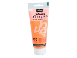 Tinta Acrílica PÉBÉO (Fluorescente - Laranja - 100ml)