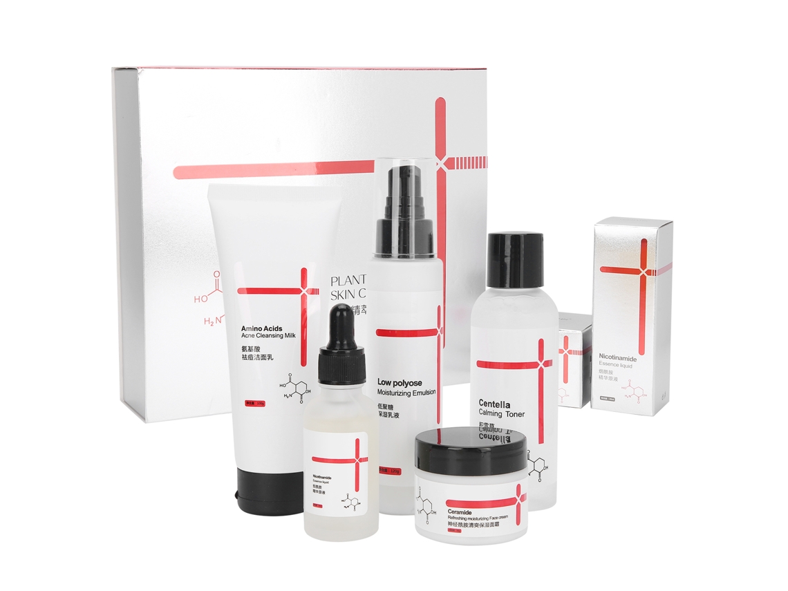 Kit De Cuidados Com A Pele - Umidificação E Branqueamento Eficaz