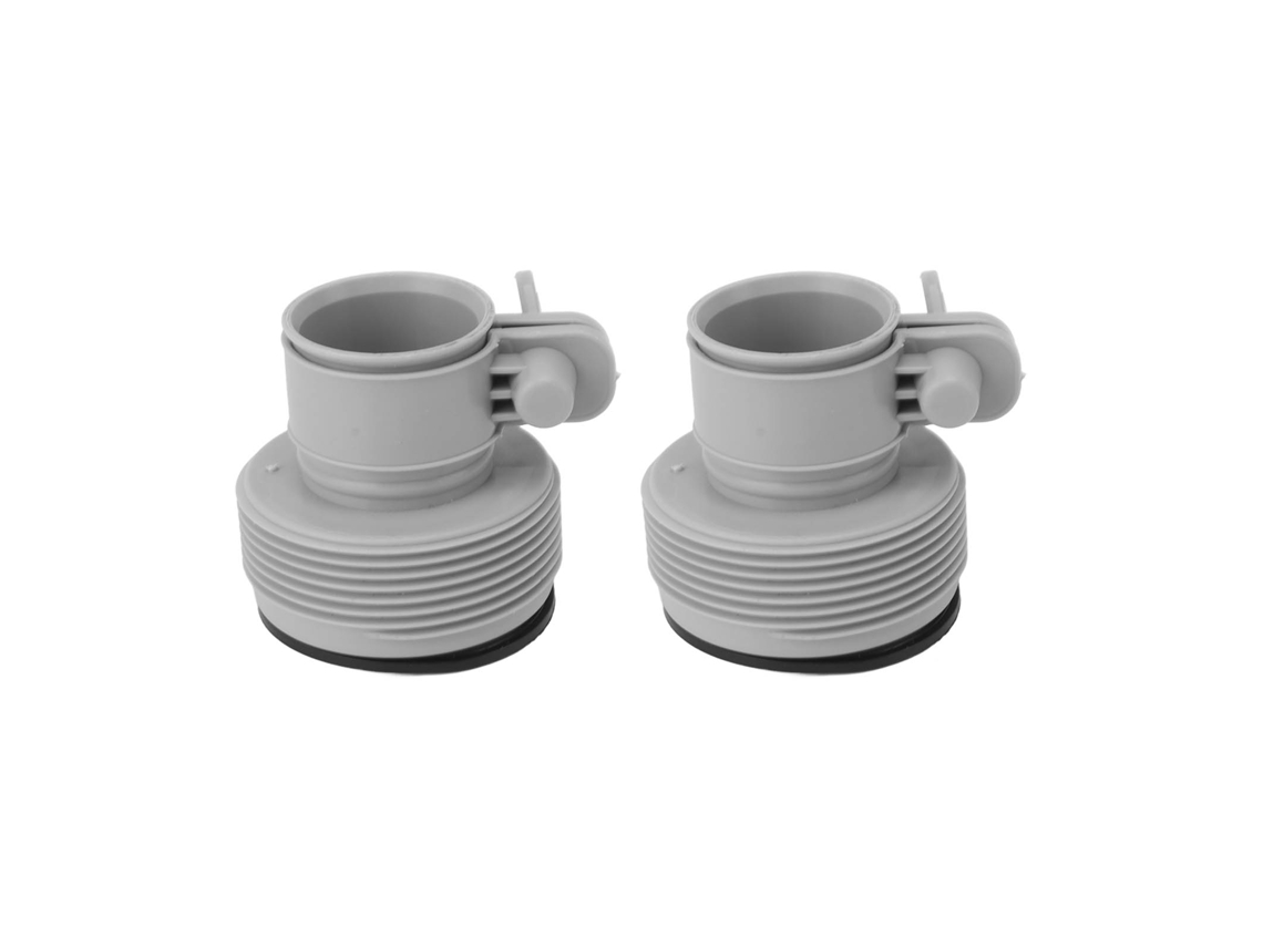 Adaptador De Mangueira De Piscina 2 Unidades 1.25in Para 1.5in Tipo B Substituição