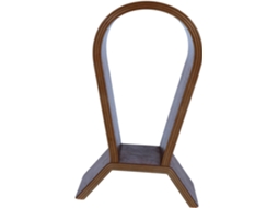 Sherchpry Présentoir En Bois De Noyer Naturel Pour Casque Audio, Support Stable Et Fonctionnel Pour Rangement
