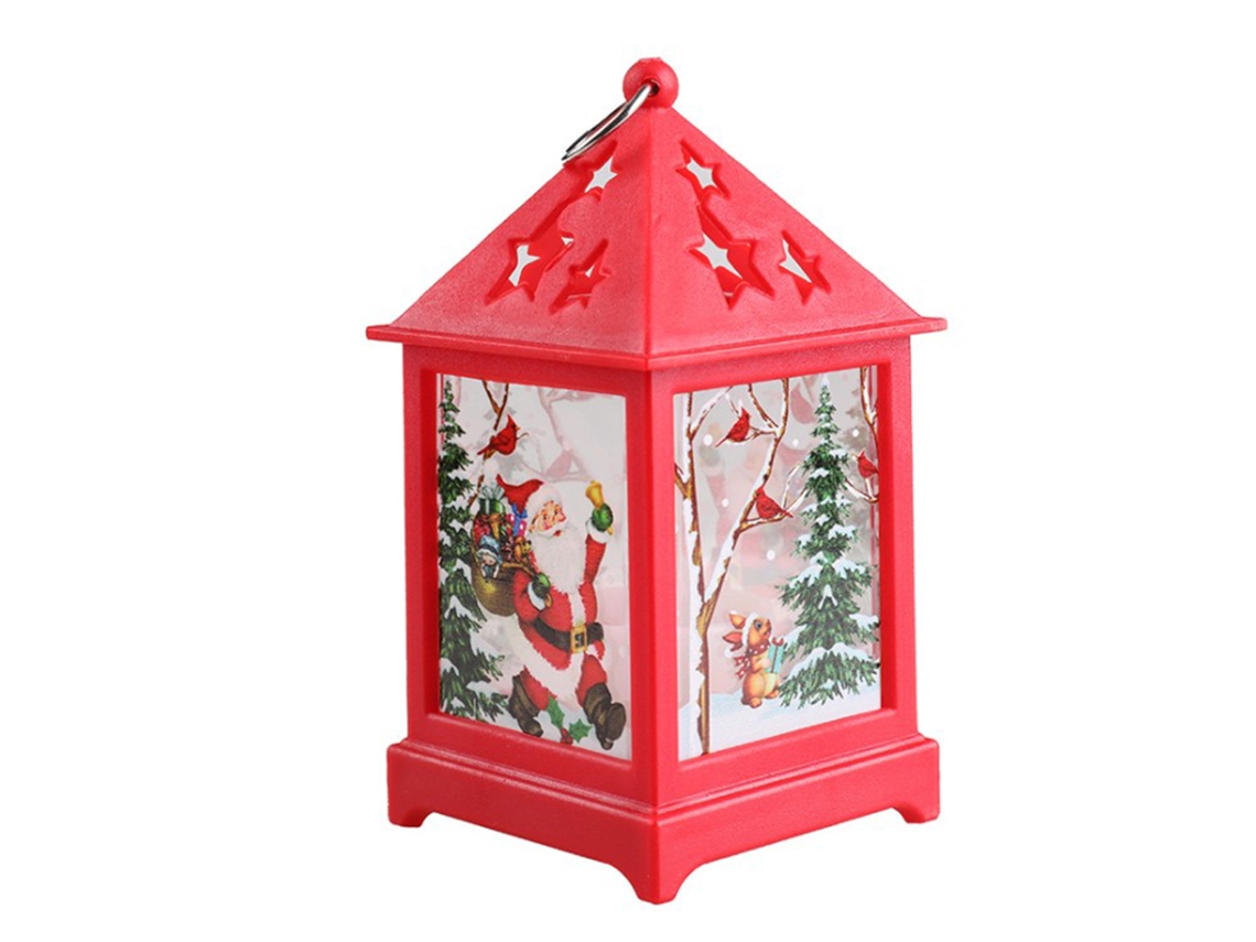 Laxiscreed Decoração De Natal Com Pai Natal Led Para Iluminar Sua Casa Nas Festas