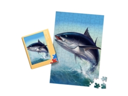 Quebra Cabeça Infantil Com Estampa De Peixes Marinhos, Educativo, Interessante, Impressão Em Alta Definição, Pintura Em Papel, Que Aquaforge