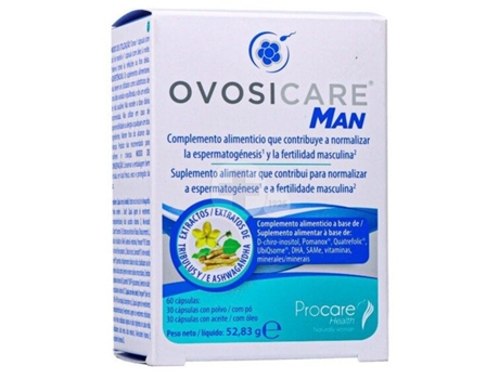 Man 30 Cápsulas Polvo 30 Cápsulas Aceite Ovosicare