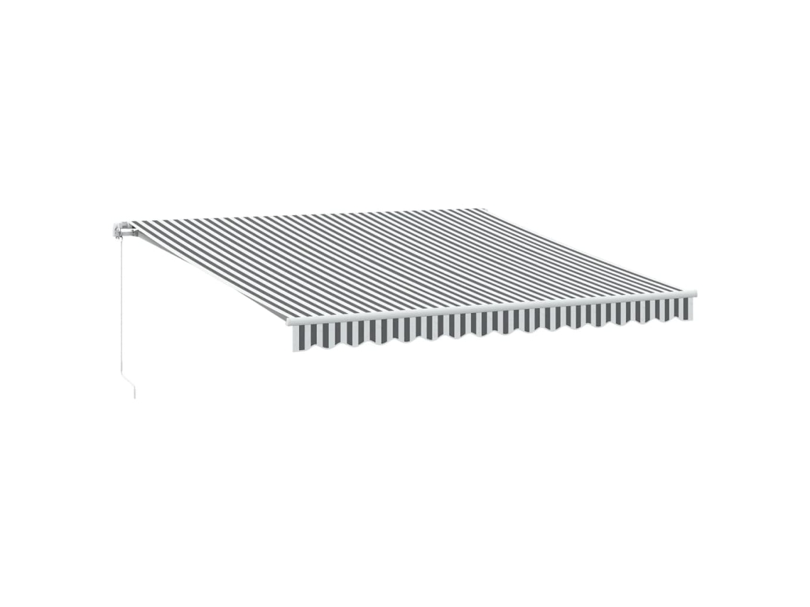 Retractable Awning, Retractable Awnings Vidaxl Antracite Alumínio (400 X 350 Cm)