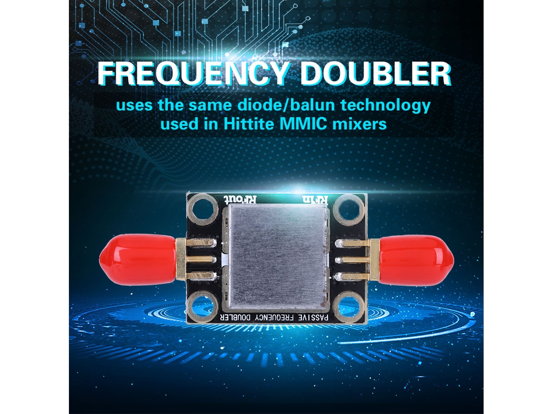 Multiplicador de entrada passiva de dispositivo analógico 4.8g com duplicador de frequência (HMC204)