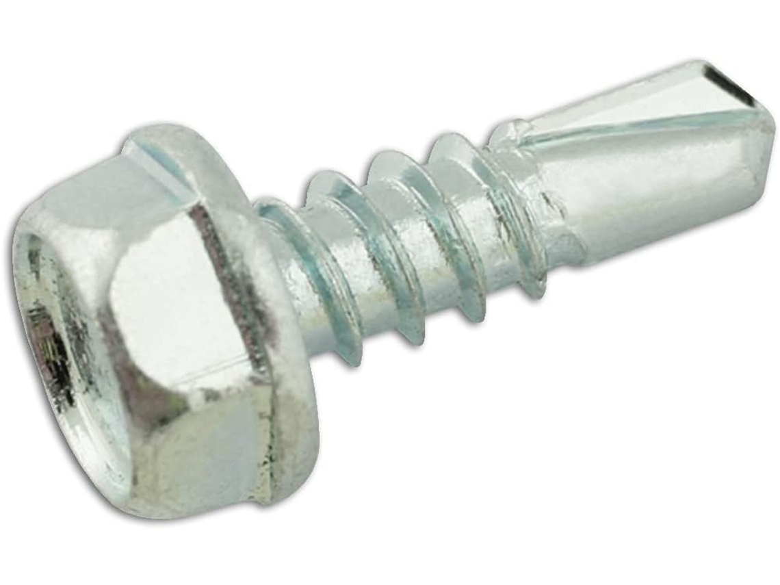 Materiais De Oficina 31505 Parafusos Autoperfurantes, Tamanho 10 X 1 Cm, Pacote Com 100 Unidades
