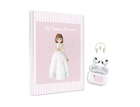 Livro De Comunion Niña Auriculares De Desconocido (espanhol)