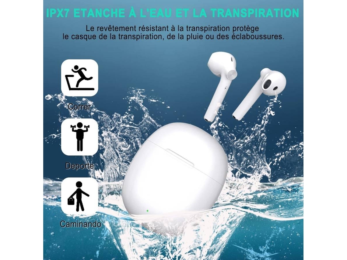 Auriculares Bluetooth True Wireless ENZONS  Sem Fio Estéreo Hd Sem Fio e Chamada de Voz Hd Sport Ipx7 À Pro