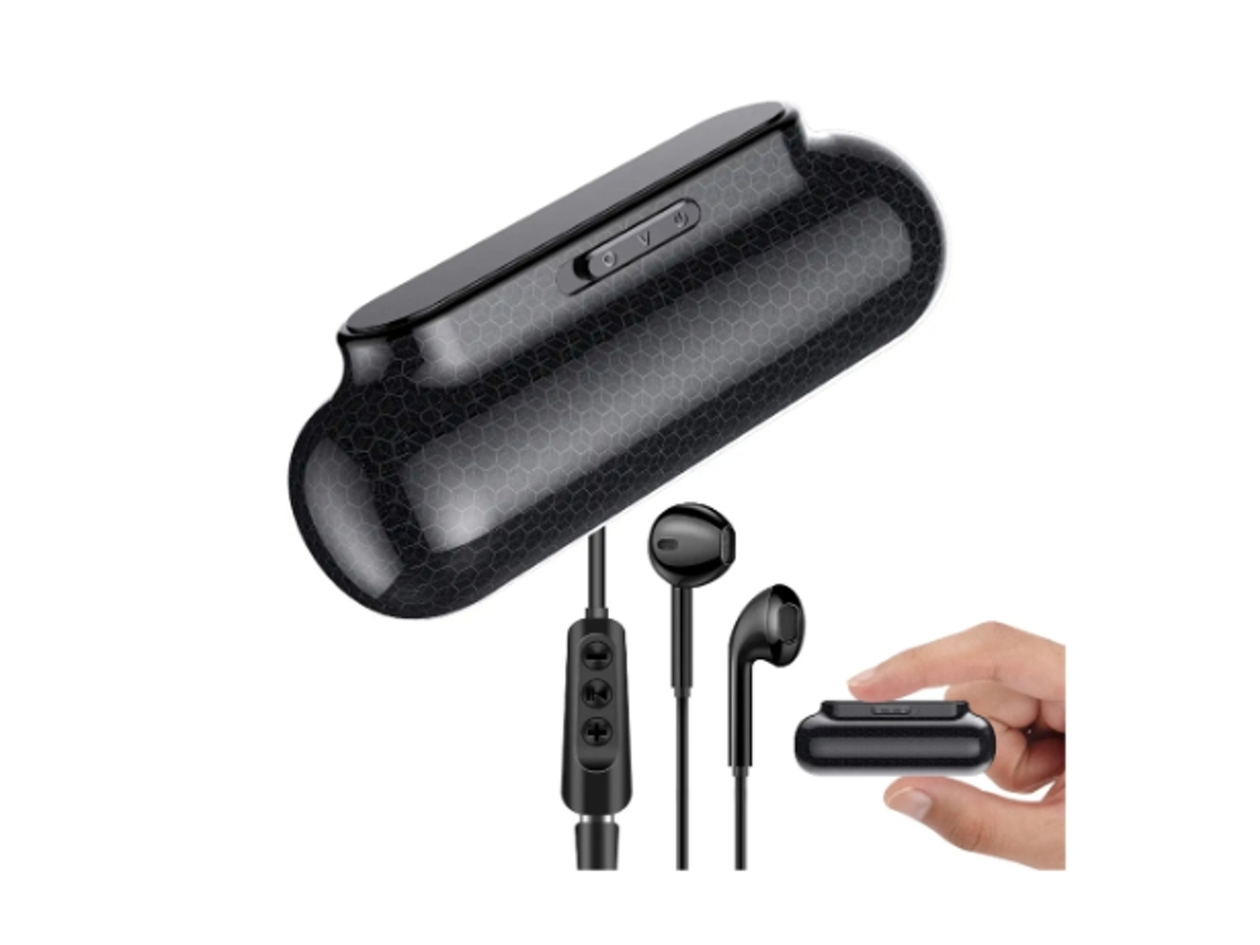 Gravador De Voz Magnético De 8 Gb, Com Reprodução, Gravador De Fita De Áudio Digital Com Bateria Forte De 500 H, Preto Yizhood
