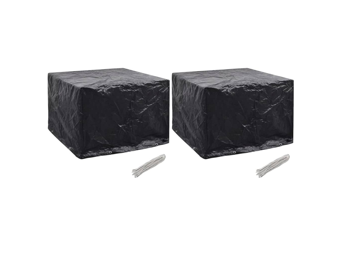 Garden Furniture Cover, Garden Furniture Covers Vidaxl Preto Polietileno (122 X 112 X 98 Cm)