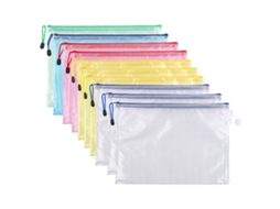 Bolsas Com Zíper De Malha Bolsas Com Zíper De Tecido Bolsas Para Itens De Quebra-Cabeça De Armazenamento Material De Viagem E Escritório ZMDECQNA