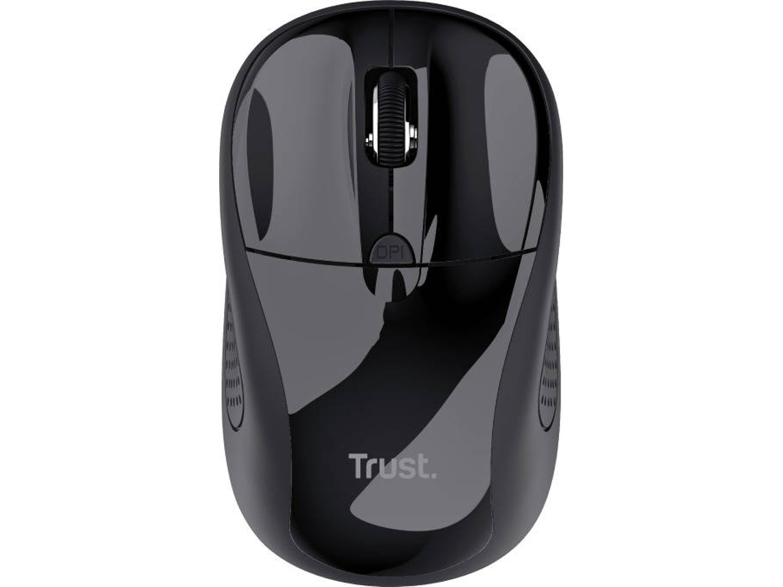 Rato TRUST Basics (Wireless - 1600 dpi - Preto)