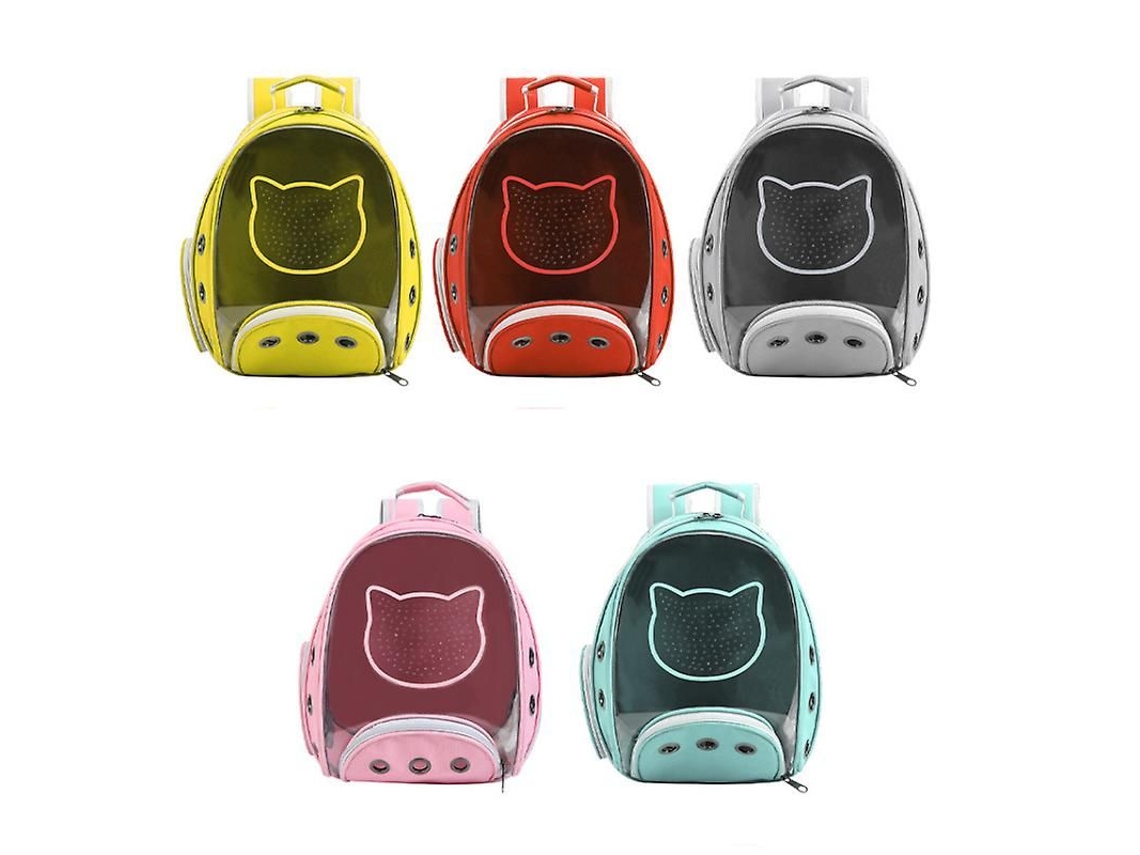 Mochila de Transporte para Cães e Gatos AQUAFORGE respirável, transparente e portátil