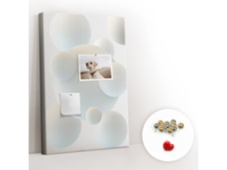 Painel De Cortiça Para Parede Abstração De Bolas Para A Sala De Estar Espelharte (40x60 Cm)