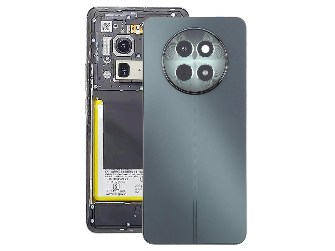 Tampa Traseira Da Bateria Com Moldura Central Compatível Com Realme 12 5g