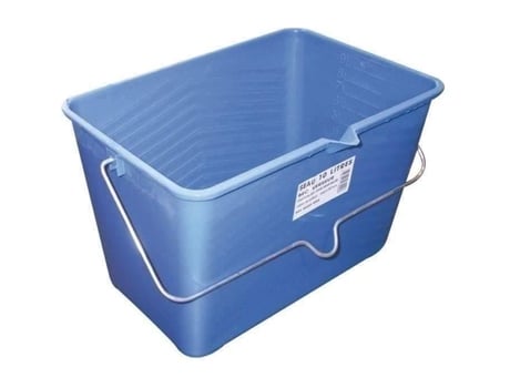 Balde De Tinta Savy 10 L Com Bico Para Rolos De Até 250 Mm De Largura Azul