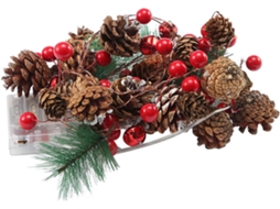 Árvore De Natal Com 20 Leds, Alimentada Por Bateria, Para Decoração