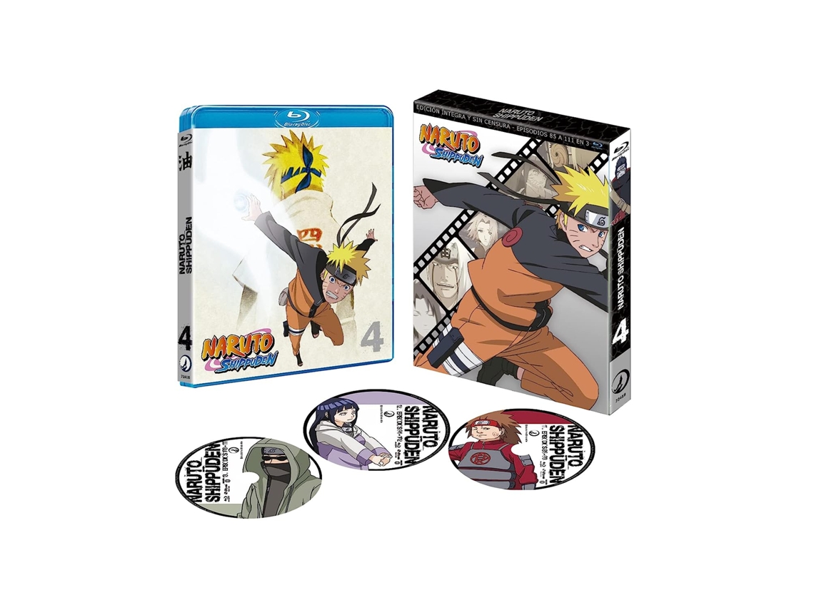 Dvd Box Naruto Shippuden - 1ª Temporada Box 3 4 Discos - Playarte -  Minissérie e Séries de TV de Anime - Magazine Luiza