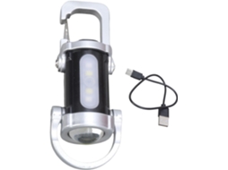 Lanterna De Led Para Chaveiro, Luz Bolso Recarregável Via Usb,
