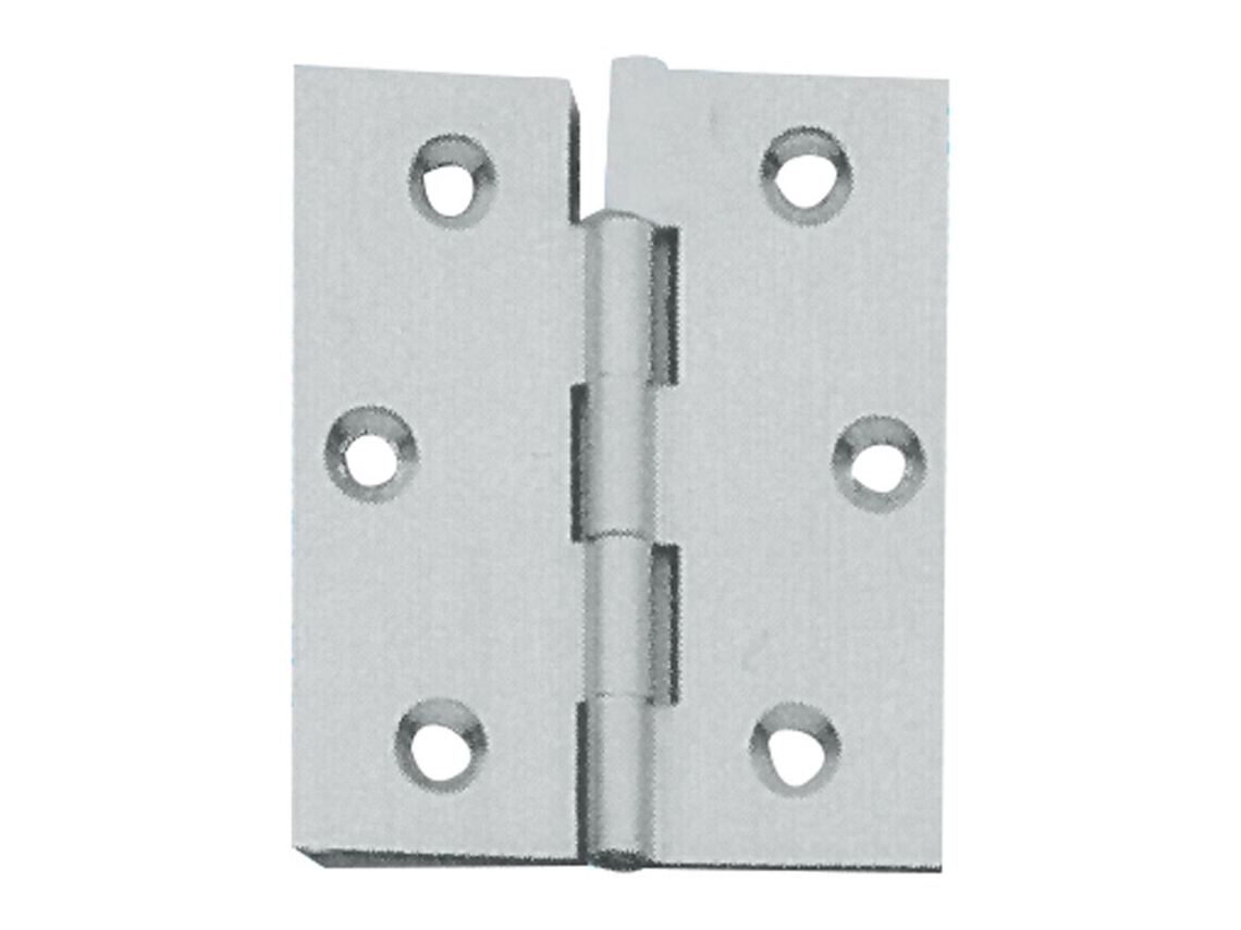 Dobradiça de Topo Cromada 50X60X1.5 Mm Prateadoborsani Angelo