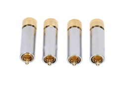 Conjunto De Conectores Hifi De Alta Qualidade Para Cabo Coaxial – 4