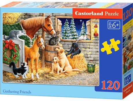 Puzzle  Gathering Friends (120 Peças)