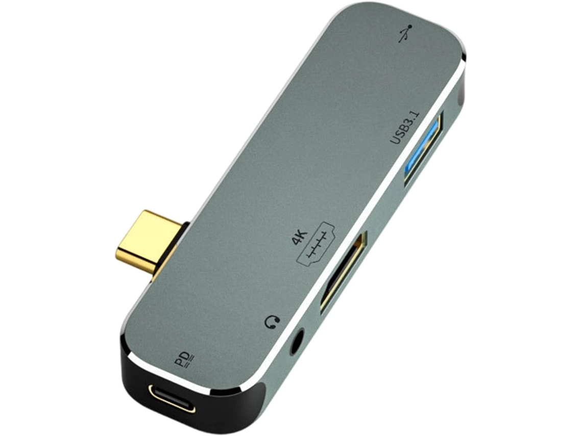 Hubs Usb Type c em Alumínio com Saída 4k SFUSHOS