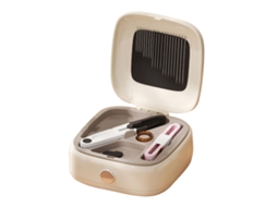 Kit de Costura Magnético Portátil para Iniciantes com Linha, Agulha, Tesoura e Acessórios para Uso Doméstico e em Viagens. AQUAFORGE
