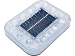 Luz Estroboscópica De Aviso Colisão Traseira Riloer Com Energia Solar E Base Magnética Universal, Compatível Com