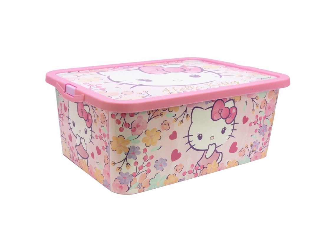 Caixa De Arrumação Hello Kitty 13 Litros 03365