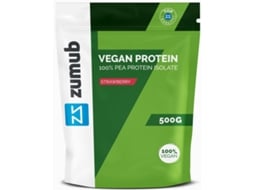 Suplemento Alimentar ZUMUB Vegan Protein (500g - Sabor: Morango)