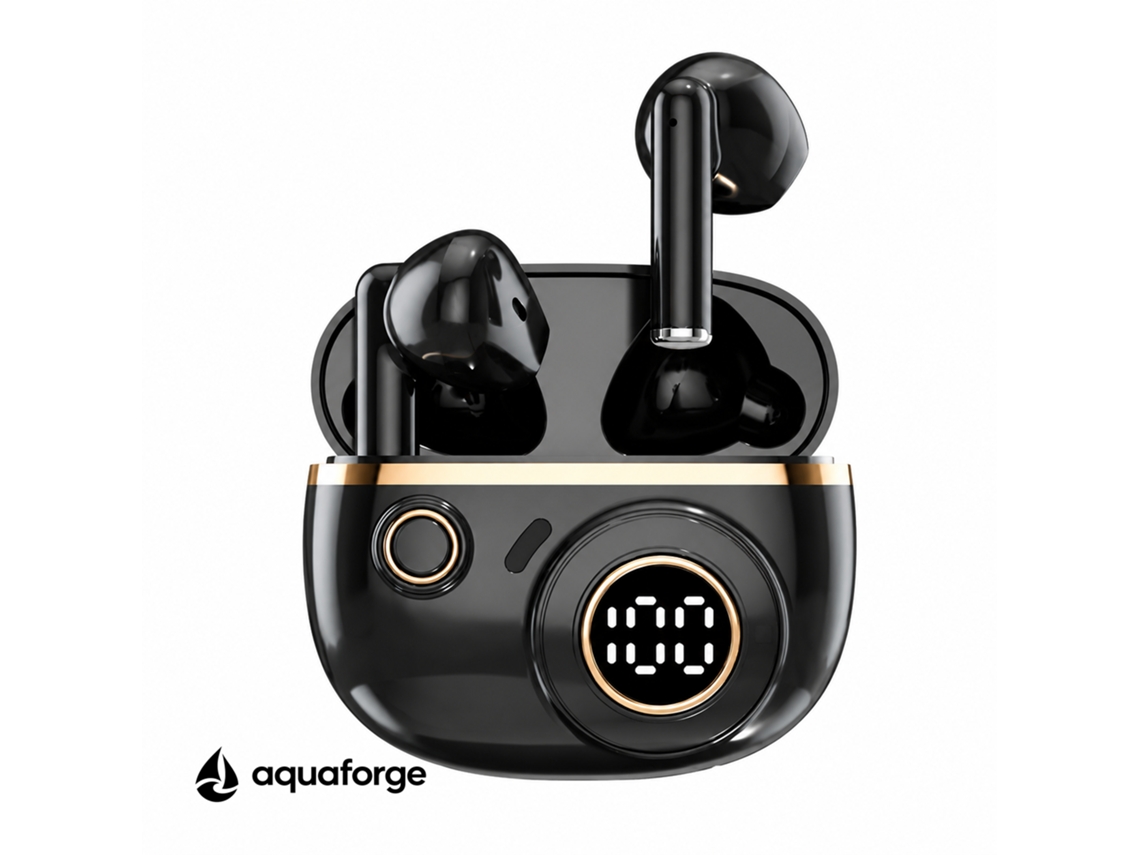 Fones De Ouvido Bluetooth 5.4 Sem Fio Enc Led Usb-c