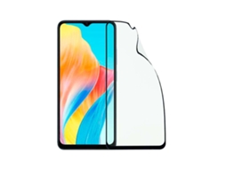 Película De Vidro Temperado Completa Inquebrável Preto Para Oppo A18