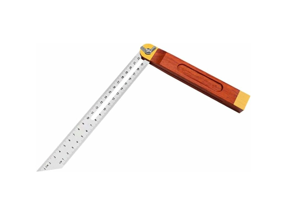 Ângulo T Deslizante Para Carpinteiro, 22 Cm/ 9 Polegadas, Meça Ou Duplique Qualquer Ângulo De 0 A 360 Graus