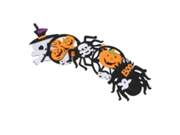Mali adorno de Fantasma Abóbora Aranha 98cm Tecido Não tecido Decorativo de Parede Porta Halloween